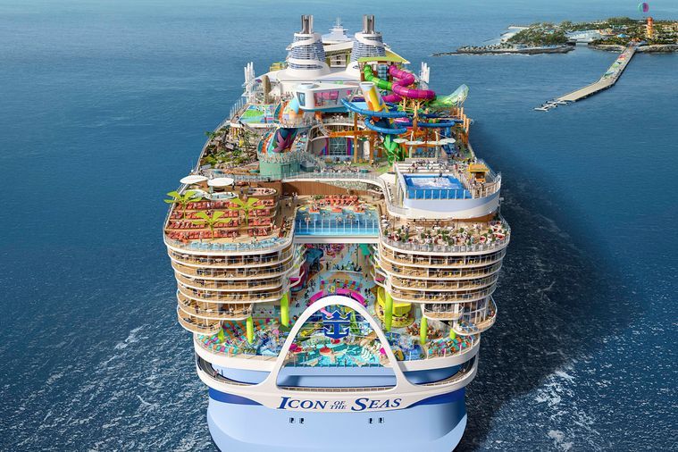 Вътре в най-големия круизен кораб на света Icon Of The Seas
